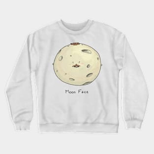 Moon Face Crewneck Sweatshirt